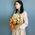 Сумочка с оранжевыми розами Кения и альстромерией арт. 66996-Р Сумочка с оранжевыми розами Кения и альстромерией арт. 66996-Р